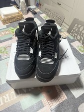 Jordan 4 thunder Black White